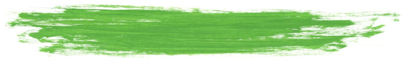 Green paint stroke
